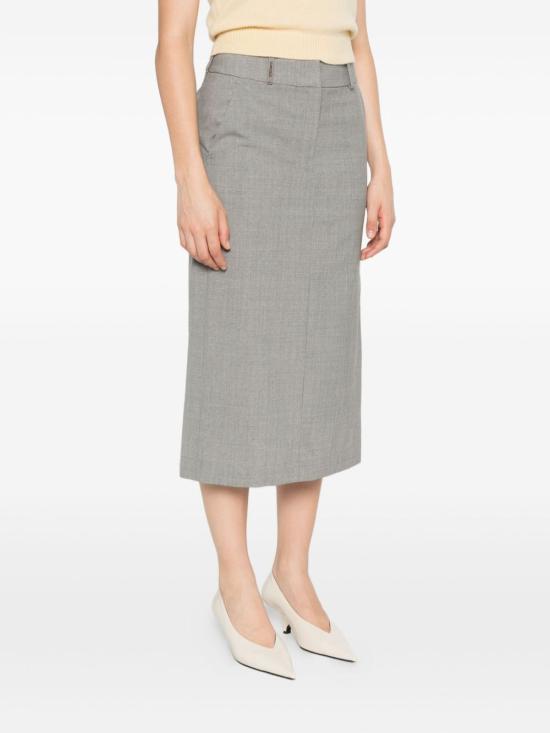 25FW 페세리코 숏 스커트 A05783 02008971 Grey - PESERICO