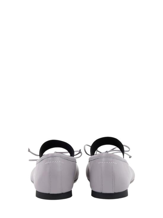 25FW MM6 메종마르지엘라 아나토믹 뉴메릭 발레리나 플랫 슈즈 S59WZ0099 P3628T8150 Silver - MM6 MAISON MARGIELA