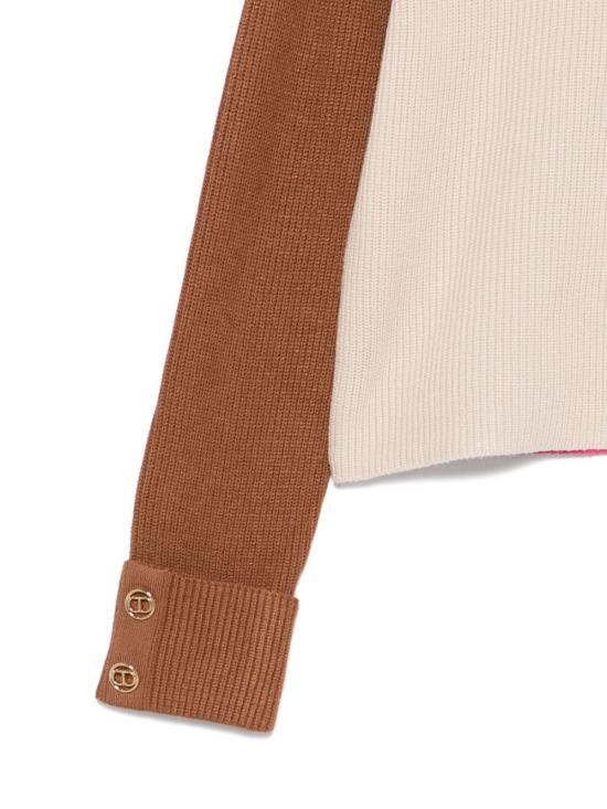 25FW [키즈] 트윈셋 니트/스웻셔츠 252GJ3060 12734 Beige - TWINSET