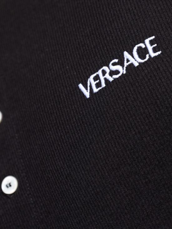 25FW 베르사체 라운지 웨어 1019678 1A094101B000 Black - VERSACE