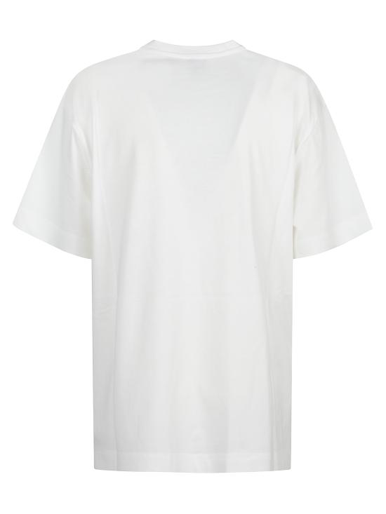 25FW 핑코 반팔 티셔츠 105703 A2UVZ05 White - PINKO