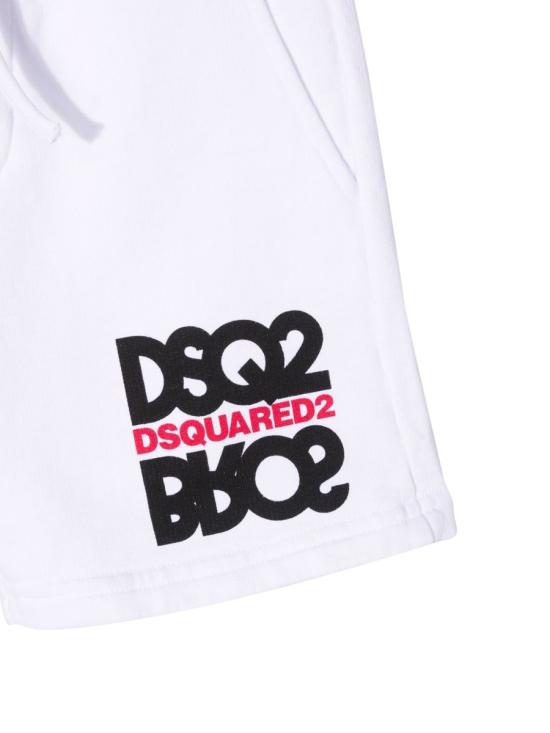  [키즈] 디스퀘어드2 쇼츠/버뮤다 DQ0865K D002YDQ100 WHITE - DSQUARED2