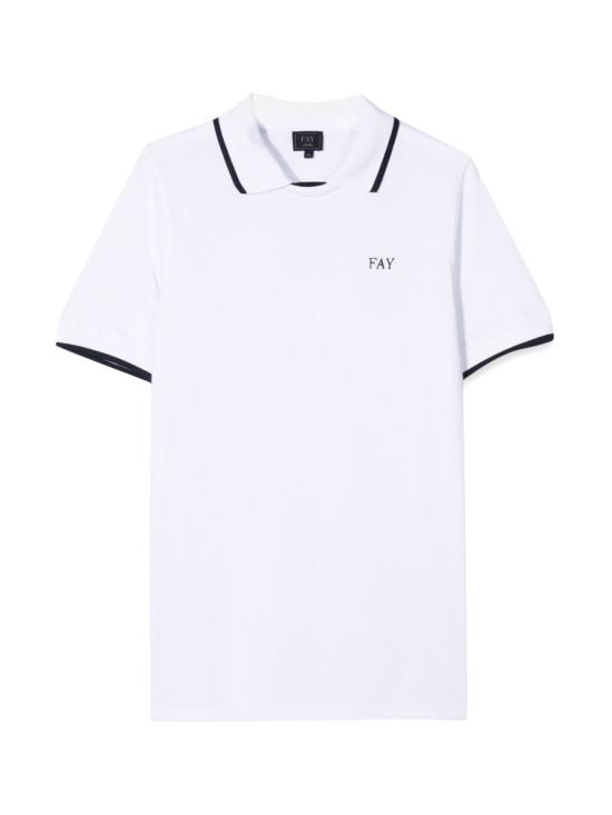 25FW [주니어] 페이 티셔츠 5Q8231T Z0133100BL WHITE