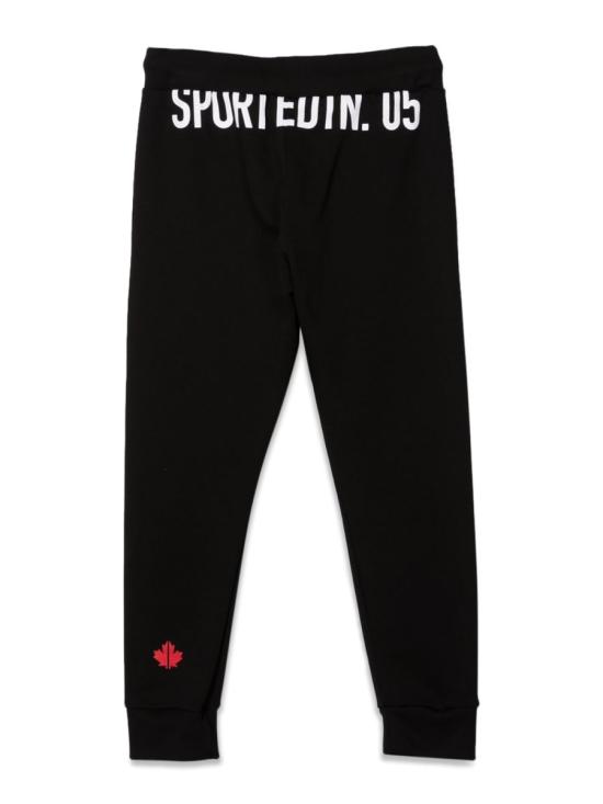  [키즈] 디스퀘어드2 스트레이트 팬츠 DQ0668K D004LDQ900 BLACK - DSQUARED2