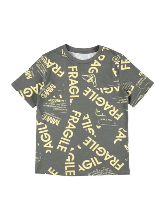  [키즈] MM6 메종마르지엘라 티셔츠 M60040K MM048M6503 GREEN