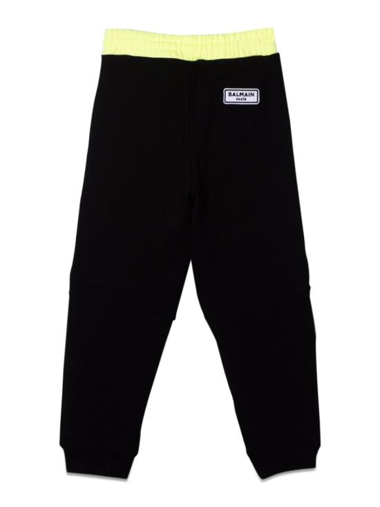  [키즈] 발망 스트레이트 팬츠 6Q6767K Z0001930GL BLACK - BALMAIN