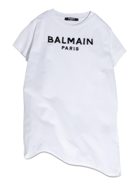  [키즈] 발망 원피스 6Q1091K J0006100NE WHITE - BALMAIN