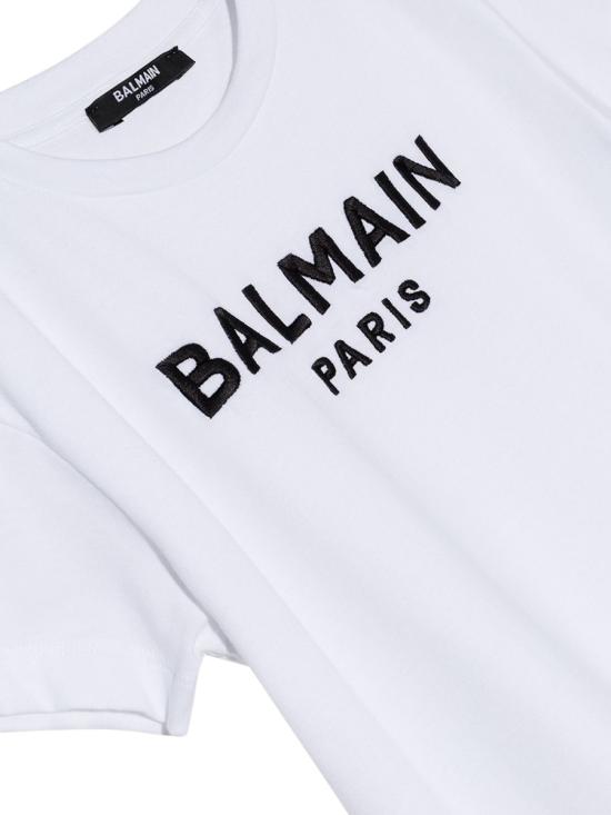  [키즈] 발망 원피스 6Q1091K J0006100NE WHITE - BALMAIN