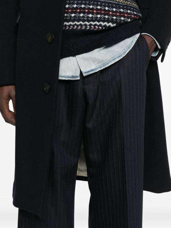 25FW 골든구스 스트레이트 팬츠 GMP01870 P00209850629 Blue - GOLDEN GOOSE