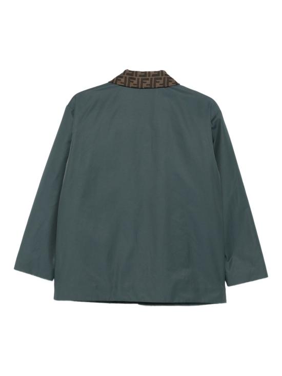 25FW [키즈] 펜디 자켓 JMA332 ART2F0E3J Green - FENDI