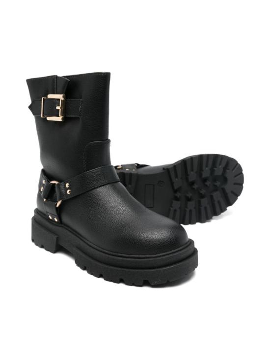 25FW [키즈] 트윈셋 미들 부츠 252GCJ022 00006 Black - TWINSET