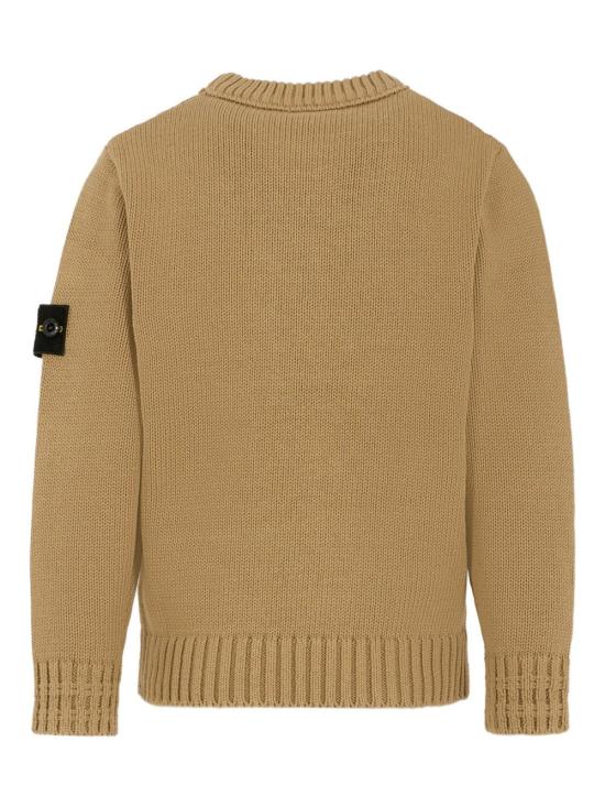 25FW [키즈] 스톤 아일랜드 니트/스웻셔츠 5100019 S01A2V0095 Beige - STONE ISLAND