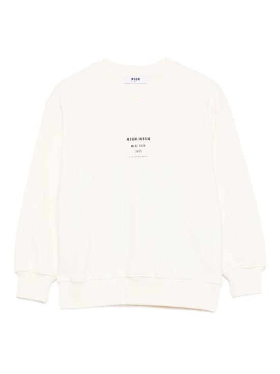 25FW [키즈] 엠에스지엠 니트/스웻셔츠 F5MSJBSW214 013 White