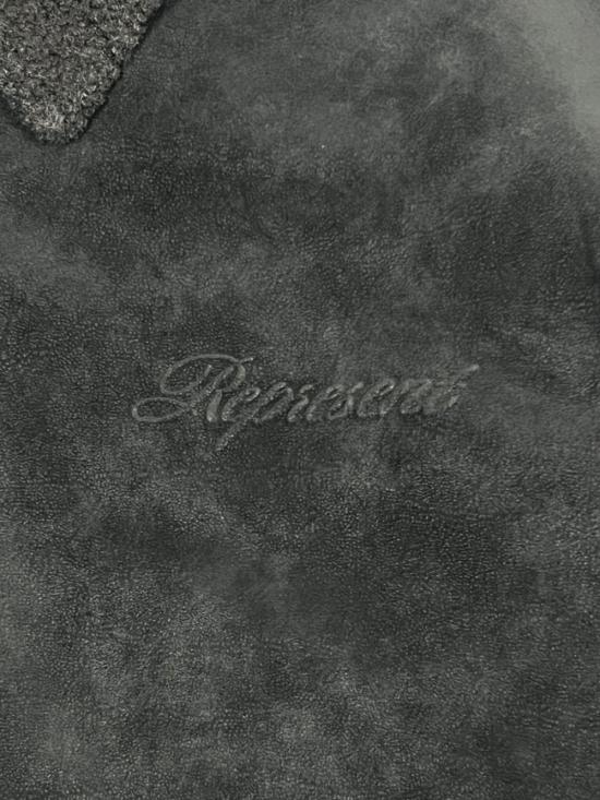 25FW 리프레젠트 봄버 자켓 MLM100132 Jet black - REPRESENT