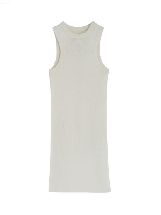 25FW 피비 파일로 민소매 티셔츠 CK12YW4501 103CR Cream