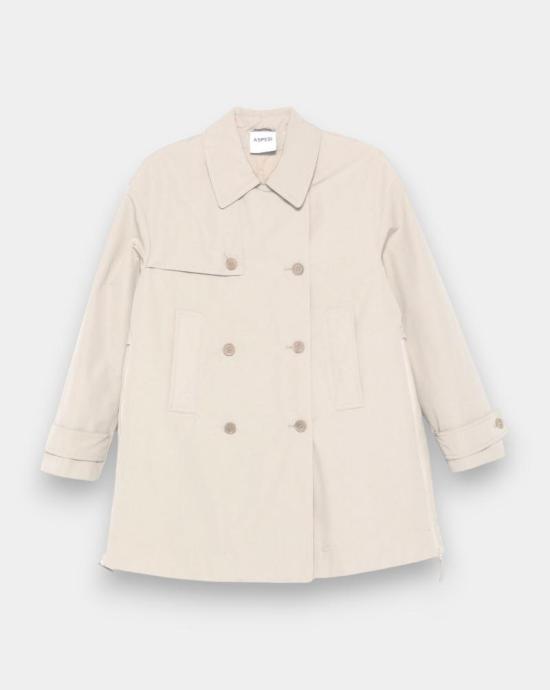 25FW 아스페시 코트 CNN4N077532 50045 Sabbia sand