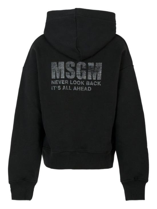 25FW [키즈] 엠에스지엠 트레이닝 상의 F5MSJUHS088 110 Black - MSGM