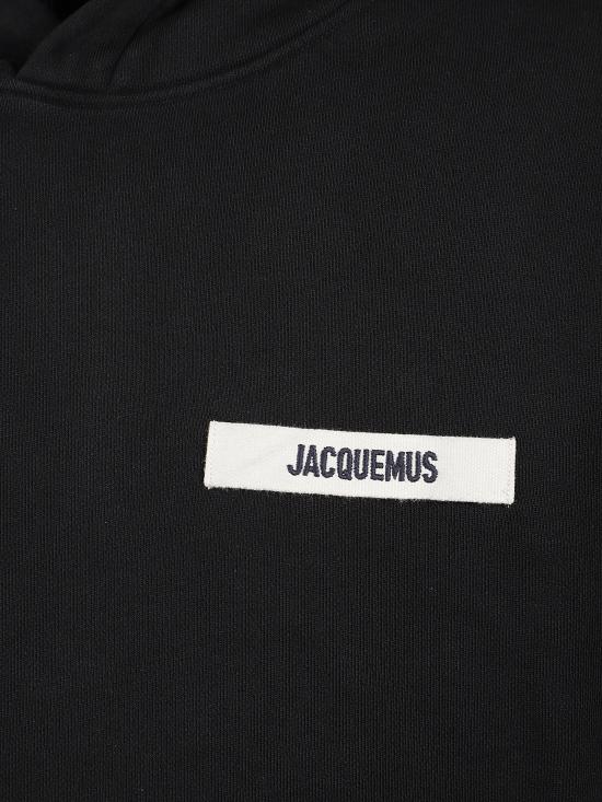 25FW 자크뮈스 긴팔 티셔츠 25EHOM00247AJ 00126990 Black - JACQUEMUS
