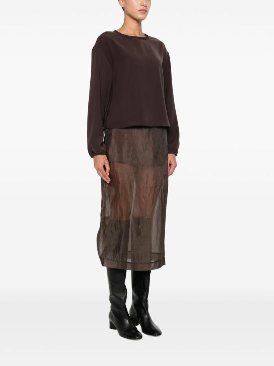 25FW 에르노 스웨터 BL000031D12755 8800 Marrone oscuro - HERNO