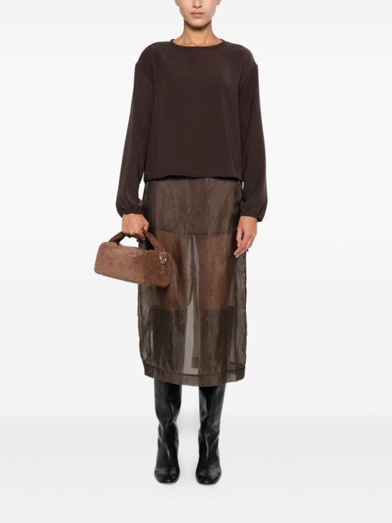 25FW 에르노 스웨터 BL000031D12755 8800 Marrone oscuro - HERNO