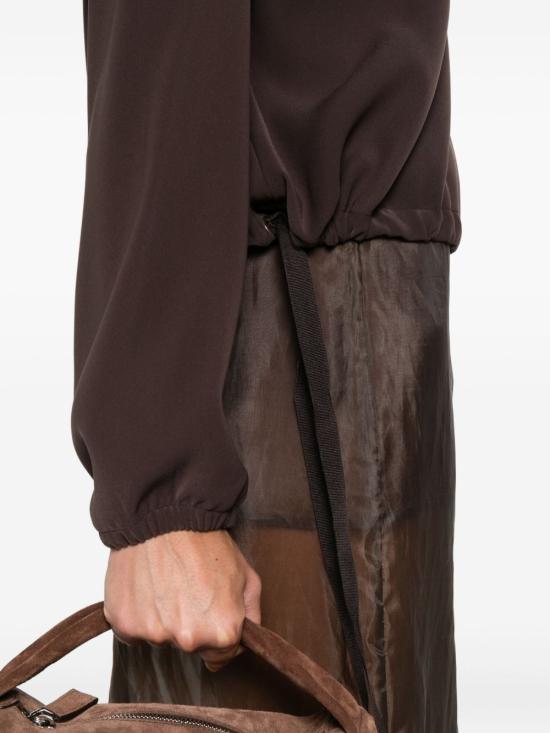 25FW 에르노 스웨터 BL000031D12755 8800 Marrone oscuro - HERNO