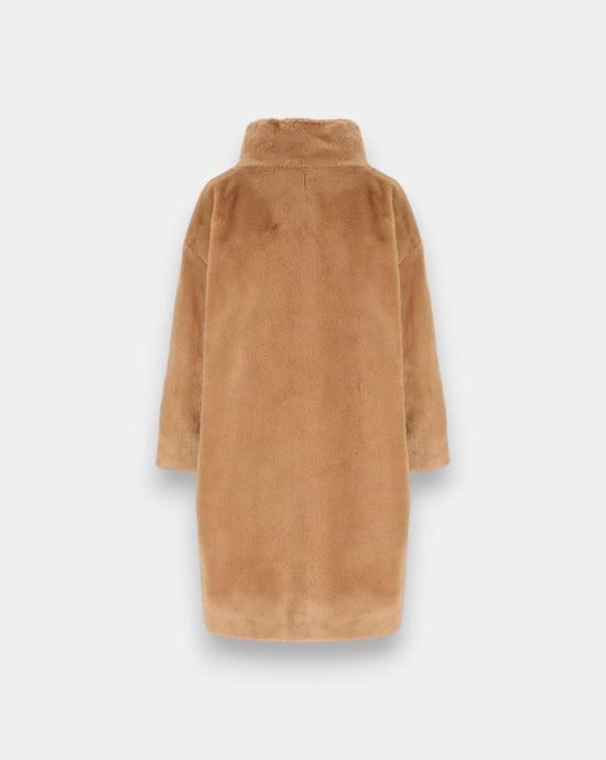 25FW 에르노 소프트 얼터너티브 퍼 코트 GC000491D12422 2157 Camel - HERNO