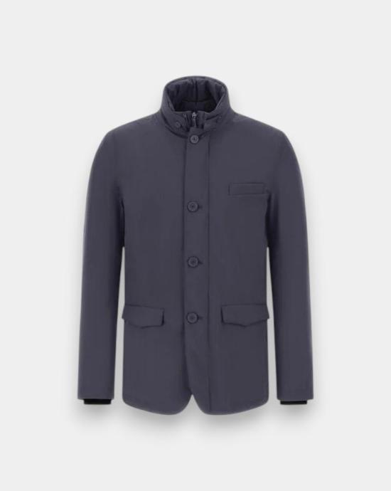 25FW 에르노 2 레이어 윈드스토퍼 이너 디테일 블레이저 PI001243U12840 9201 Blue