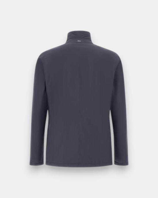 25FW 에르노 2 레이어 윈드스토퍼 이너 디테일 블레이저 PI001243U12840 9201 Blue - HERNO