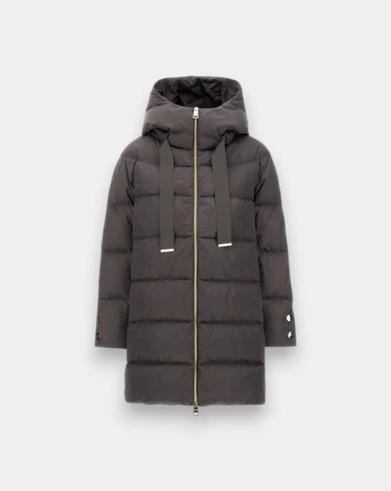 25FW 에르노 새틴 A-셰이프 재킷 PI1304D12170Z 9480 Anthracite