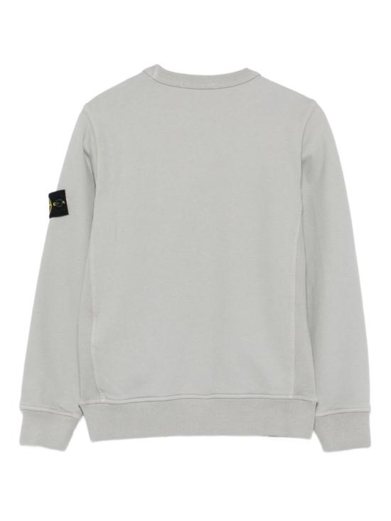 25FW [키즈] 스톤 아일랜드 니트/스웻셔츠 6100001 S0A20V0064 Grey - STONE ISLAND
