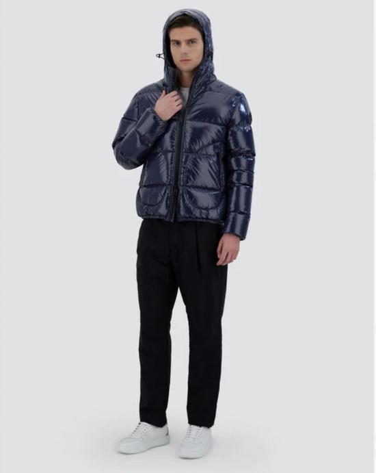 25FW 에르노 글로스 봄버 다운 자켓  글로스 봄버 다운   PI001133U12220Z 9202 New blue - HERNO
