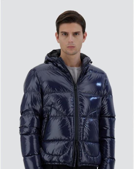 25FW 에르노 글로스 봄버 다운 자켓  글로스 봄버 다운   PI001133U12220Z 9202 New blue - HERNO