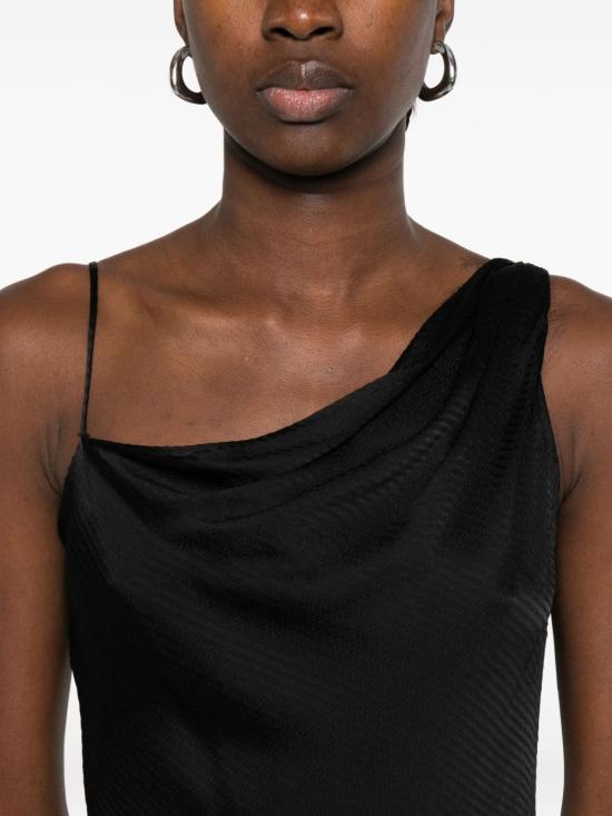 25FW 트윈셋 미디 원피스 252TP2360 00006 Black - TWINSET