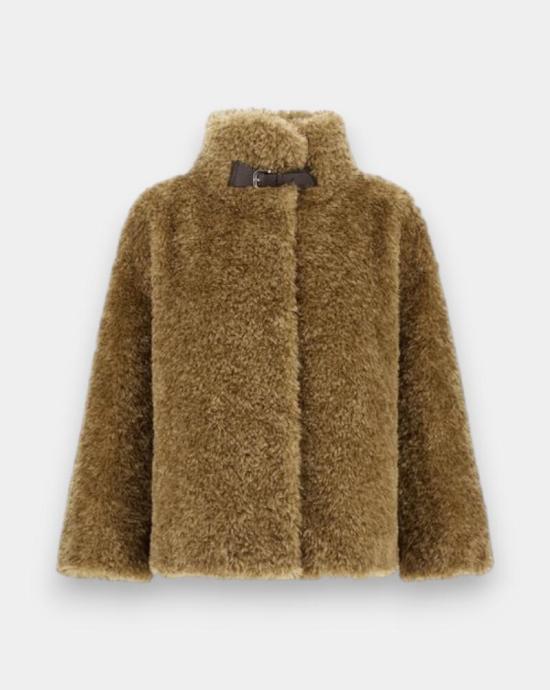 25FW 에르노 하이 카라 포우 퍼 코트 GI000331D12421 2000 Sand