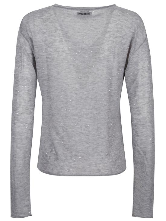 25FW 핑코 긴팔 티셔츠 105400 A2PMI42 Grey - PINKO