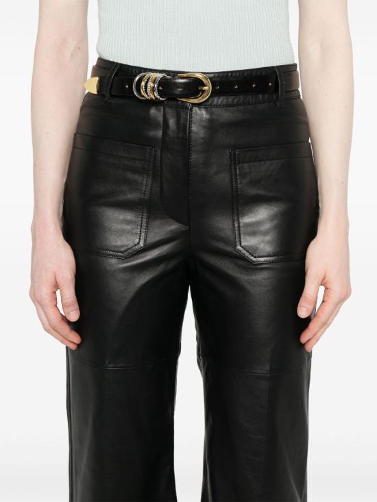 25FW 빅토리아 베컴 스트레이트 팬츠 1125LTR006243A BLACK Black - VICTORIA BECKHAM