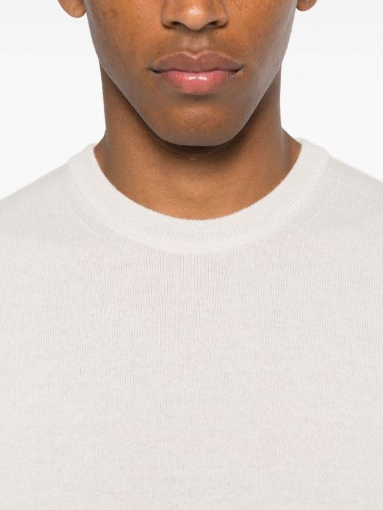 25FW 꼬르넬리아니 스웨터 26M5102625110 036 White - CORNELIANI