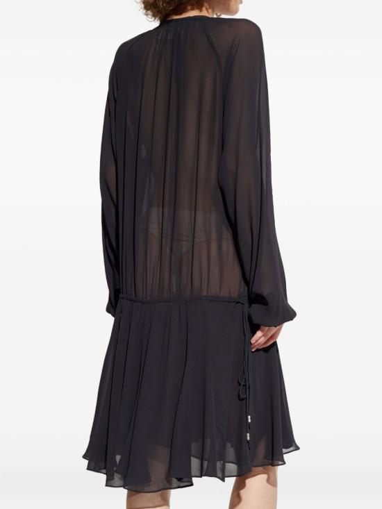 25FW 이자벨마랑에뚜왈 미디 원피스 RO0799FA C3J01E01BK Black - ISABEL MARANT ETOILE