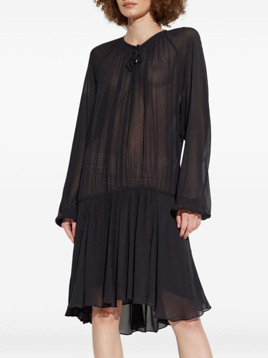 25FW 이자벨마랑에뚜왈 미디 원피스 RO0799FA C3J01E01BK Black - ISABEL MARANT ETOILE