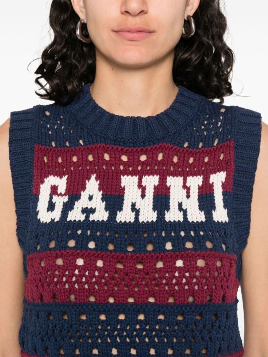 25FW 가니 스웨터 K2568 999 MultiColour - GANNI