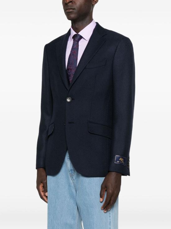 25FW 에트로 수트 자켓 MRCA002899TU2J9 B0339 Blue - ETRO