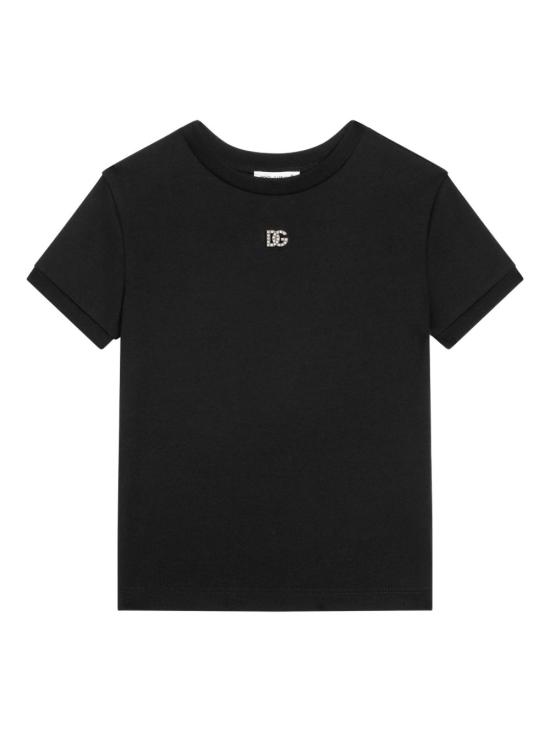 25FW [키즈] 돌체앤가바나 티셔츠 L5JTNJ G7O3NN0000 Black