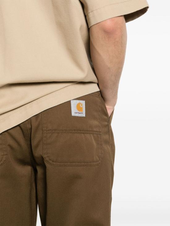  칼하트 WIP 스트레이트 팬츠 I020075 1ZD0232 Brown - CARHARTT WIP