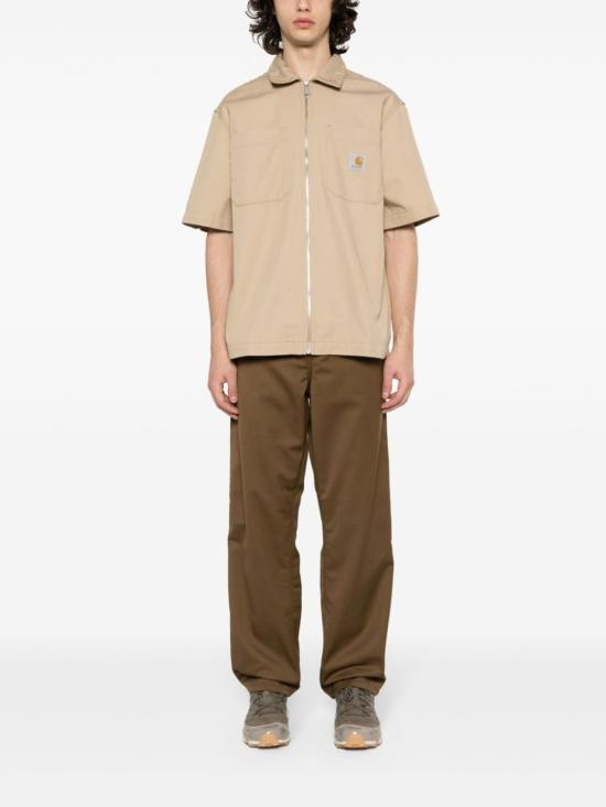  칼하트 WIP 스트레이트 팬츠 I020075 1ZD0232 Brown - CARHARTT WIP