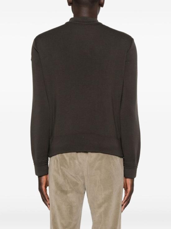 25FW 몽클레어 패딩 울 집업 가디건 9B00015 M1131243 Brown - MONCLER