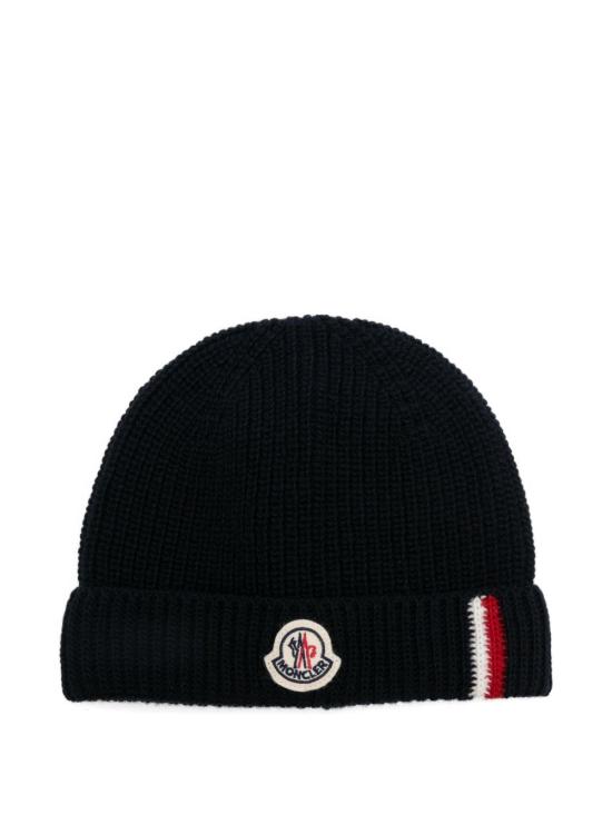 25FW [키즈] 몽클레어 모자 3B00013 M1241742 Black