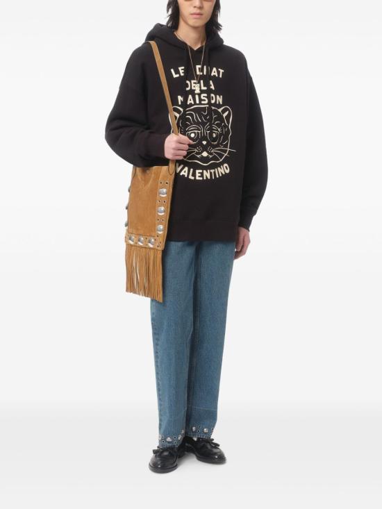 25FW 발렌티노 가라바니 긴팔 티셔츠 VMF28NB33 9RA Black - VALENTINO GARAVANI