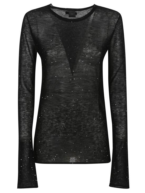 25FW 핑코 긴팔 티셔츠 105398 A2PMZ99 Black