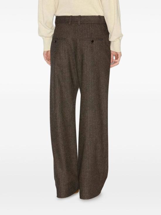25FW 이자벨마랑 스트레이트 팬츠 PA0569FA C3F01I50DZ Brown - ISABEL MARANT