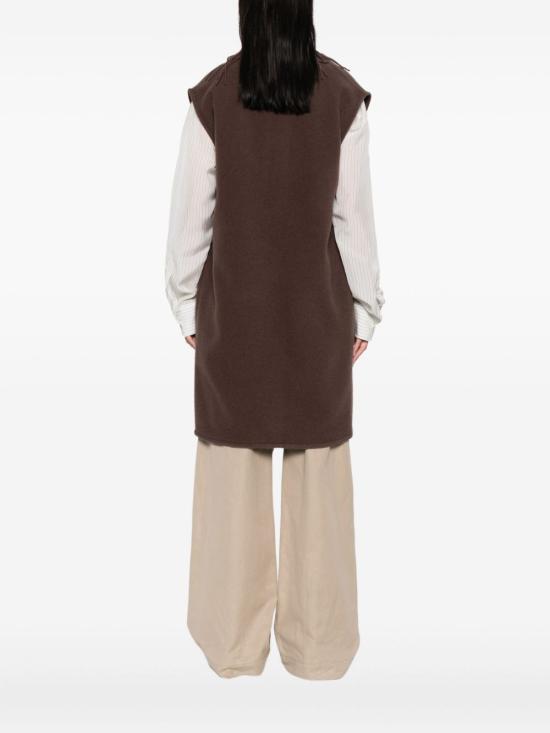 25FW 에르노 워미 & 나일론 울트라라이트 리조트 웨이스트 코트 GC00067DR 333958810 Brown - HERNO